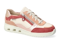 chaussure mephisto lacets lilas vieux rose
